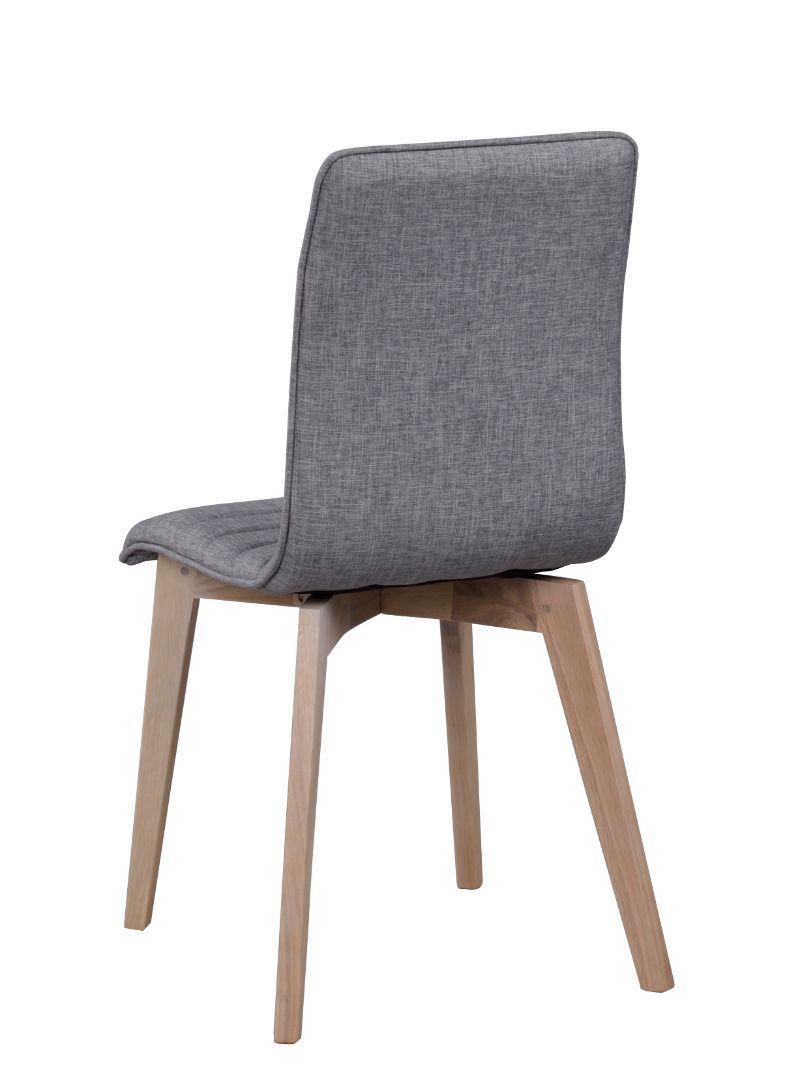 Set de 2 scaune din stofa GRACY