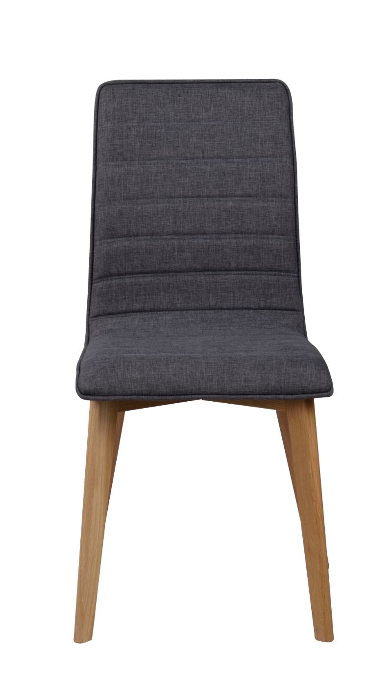 Set de 2 scaune din stofa GRACY