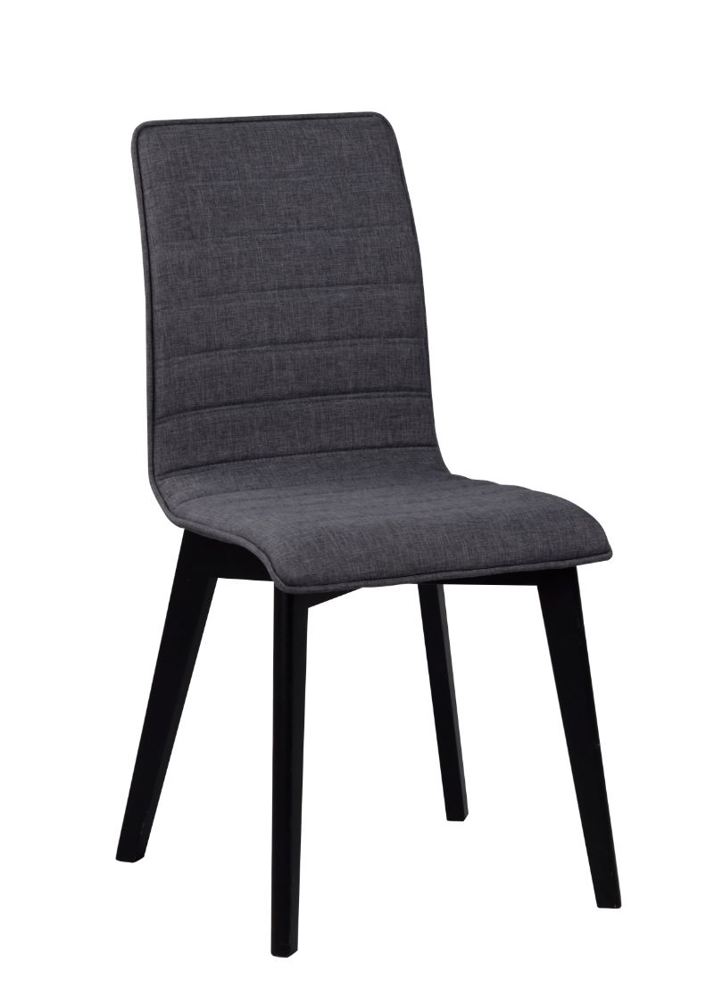 Set de 2 scaune din stofa GRACY