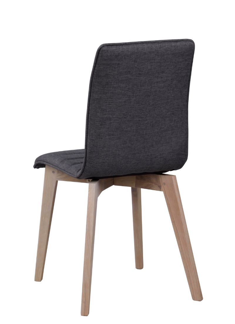 Set de 2 scaune din stofa GRACY