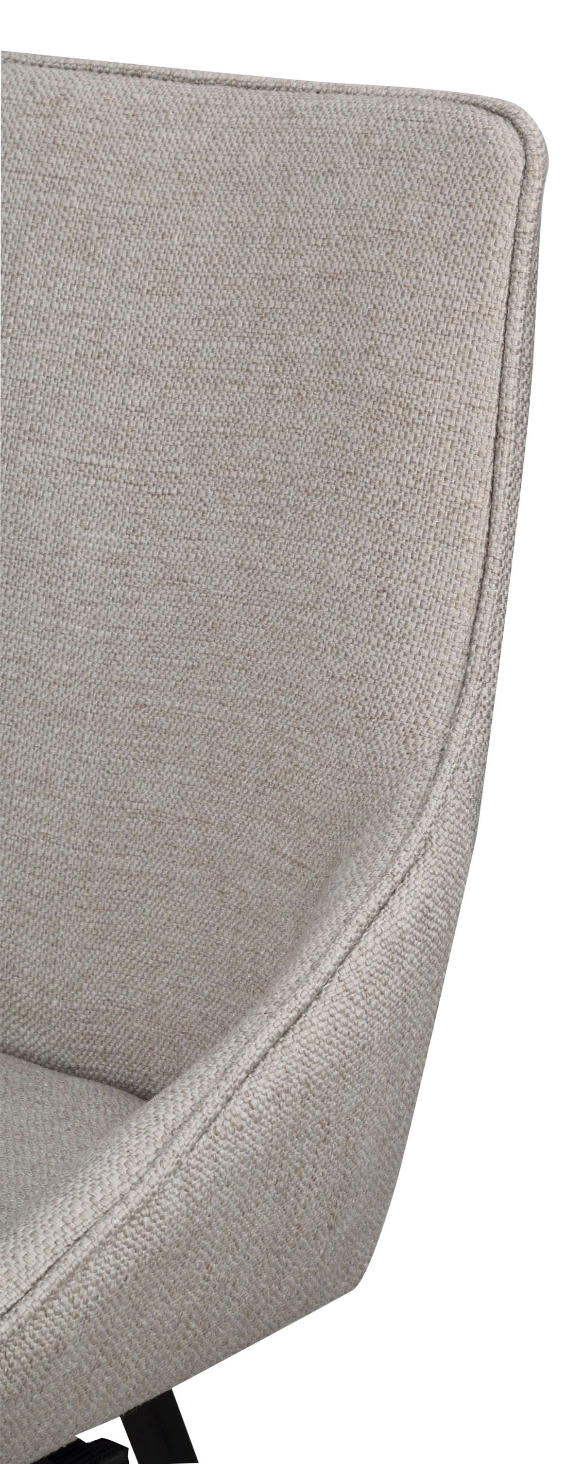 ALISON Swivel Beige Set of 2 Chairs