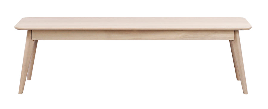 YUMI Solid Oak Bench 155CM, ROWICO- D40Studio