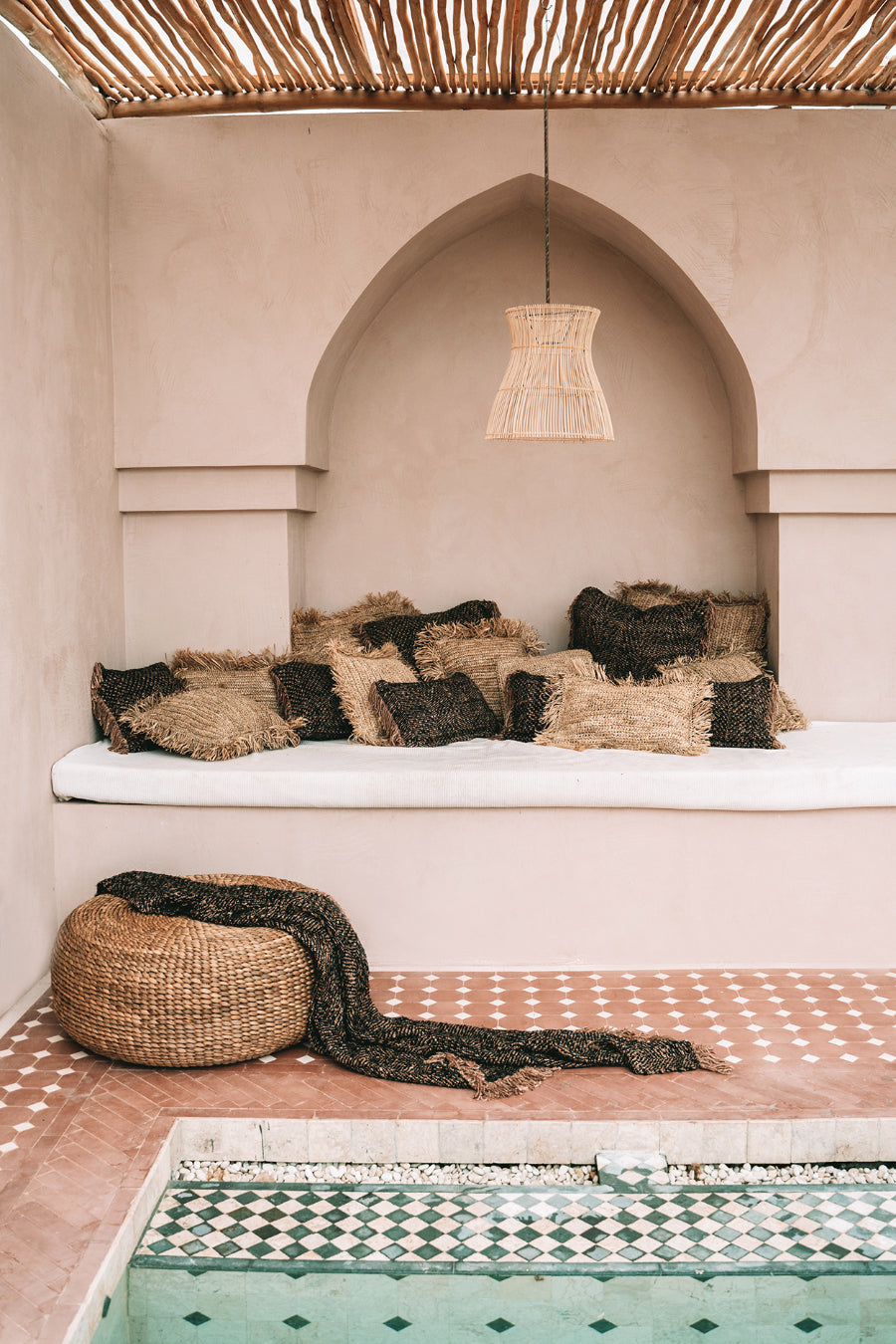 HYACINTH Pouffe 60CM