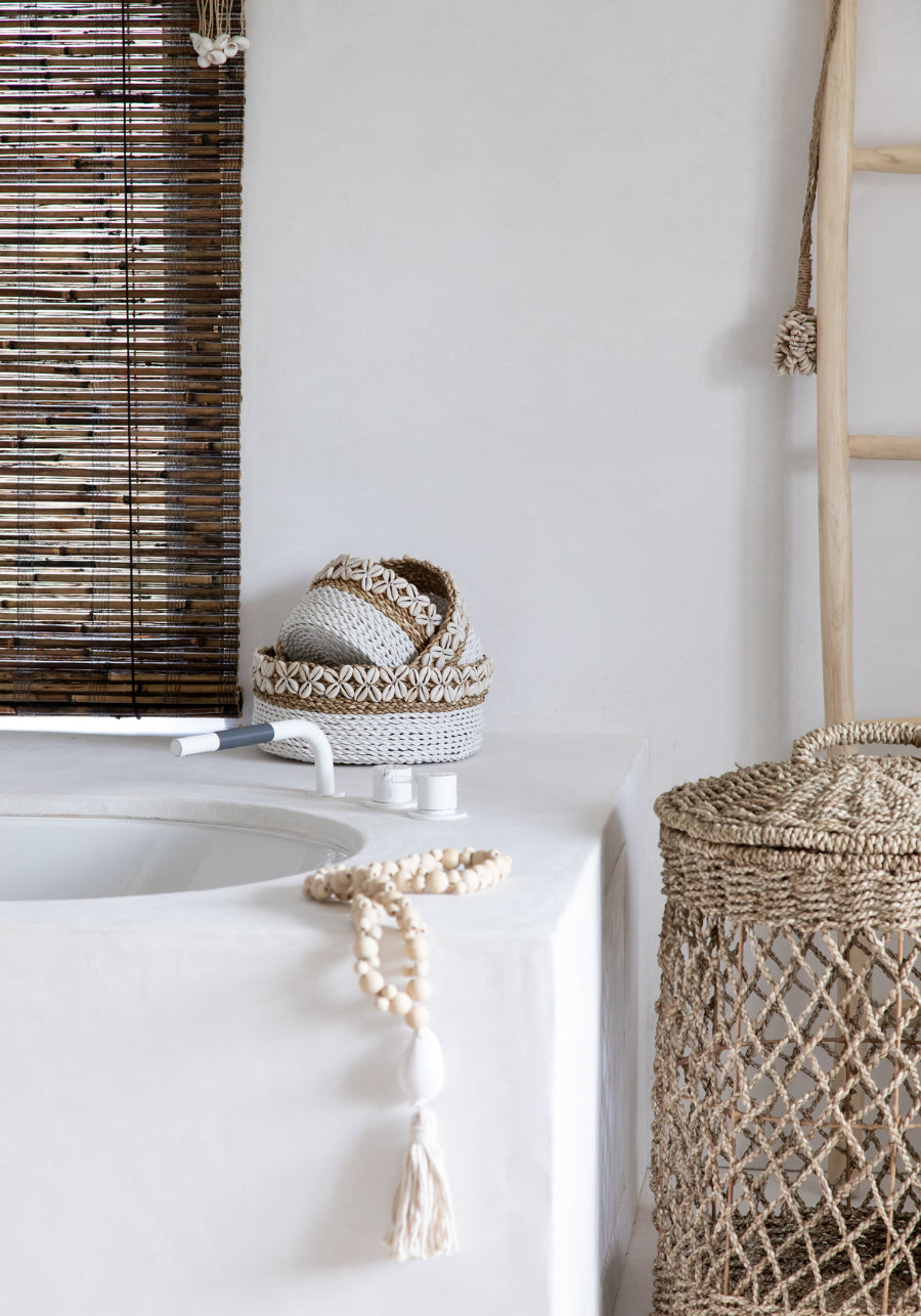 SUNDAY White Basket - Set of 3