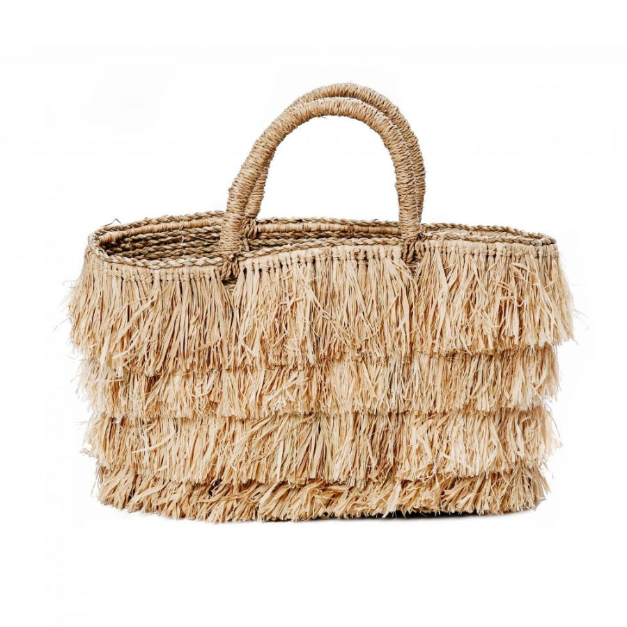 RAFFIA Bahamas Basket