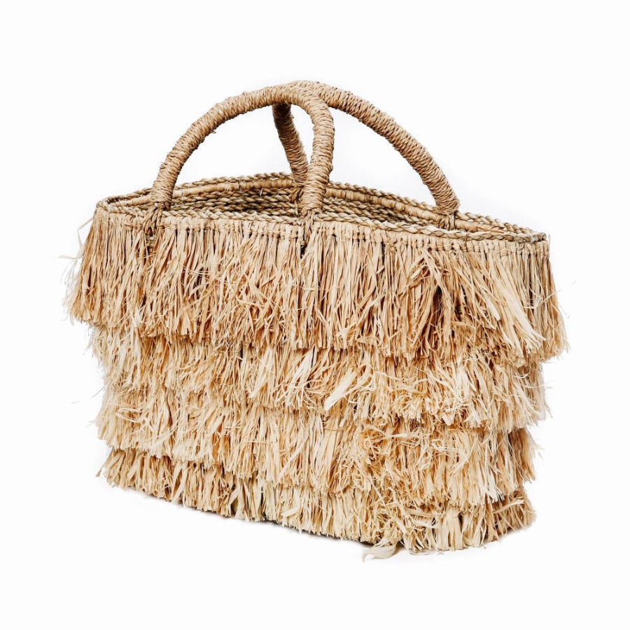 RAFFIA Bahamas Basket