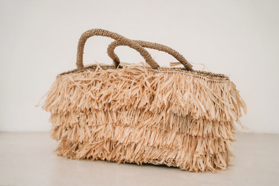 RAFFIA Bahamas Basket