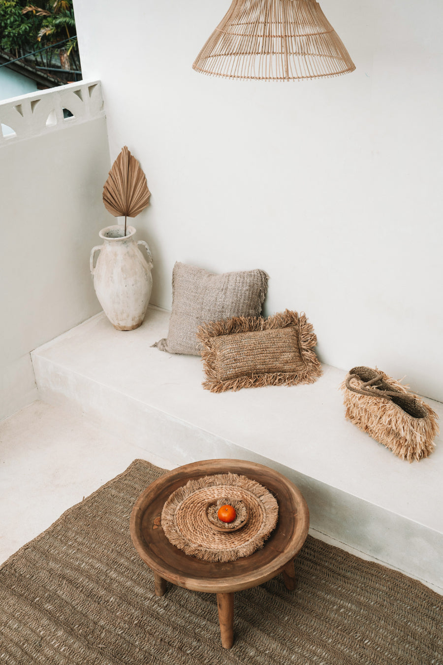 RAFFIA Bahamas Basket