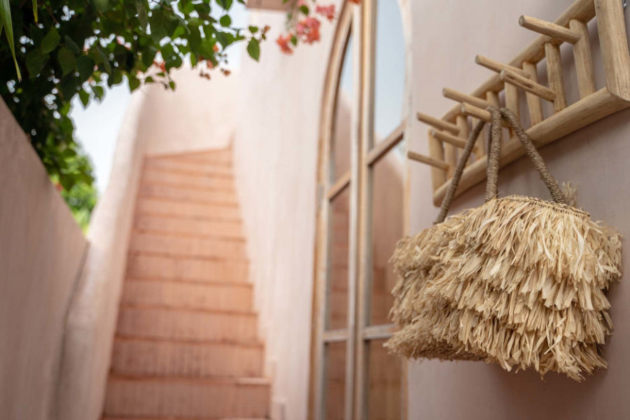 RAFFIA Bahamas Basket