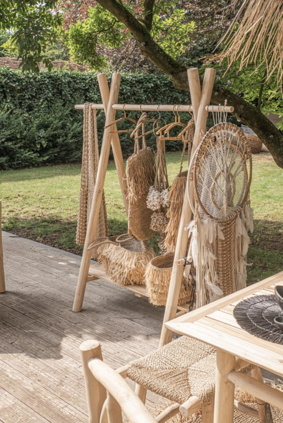 RAFFIA Bahamas Basket