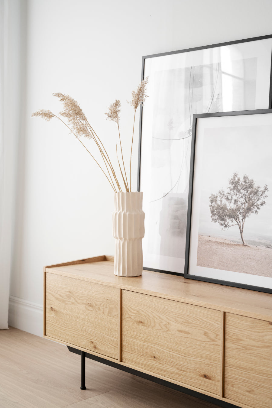 BREWERTON Oak TV Unit 160CM