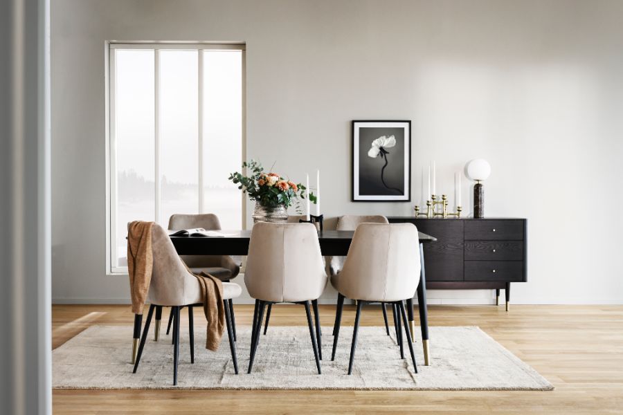 Set 2 Scaune SIERRA Catifea