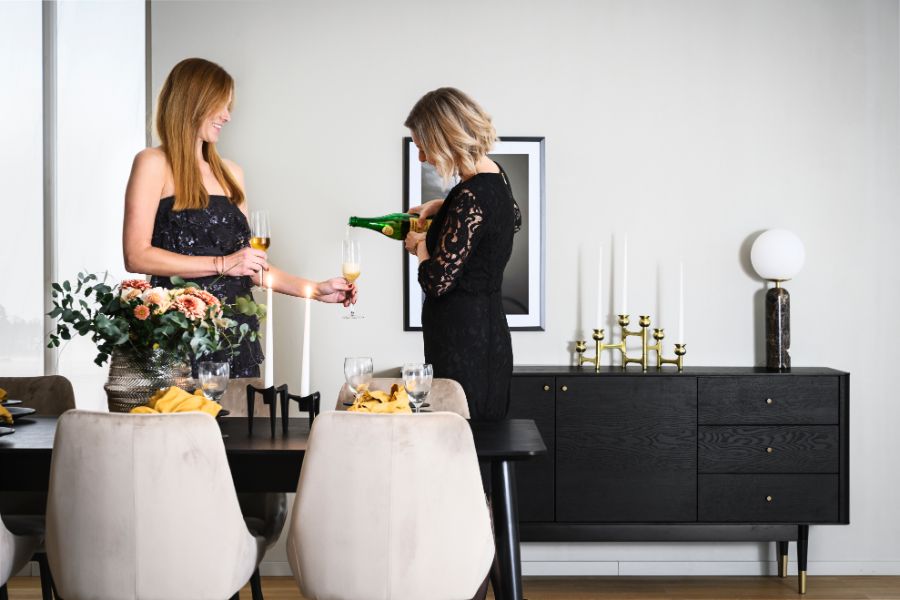 Set 2 Scaune SIERRA Catifea