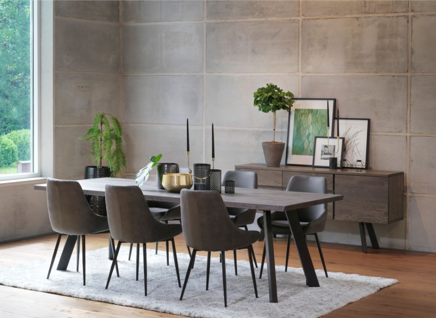 Set 2 Scaune SIERRA Catifea