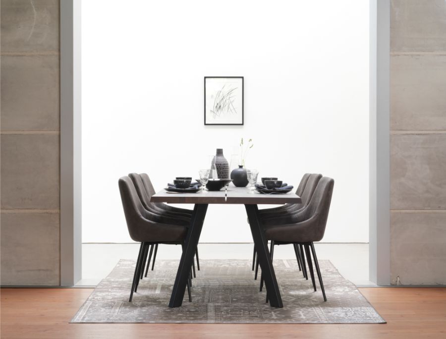 Set 2 Scaune SIERRA Catifea