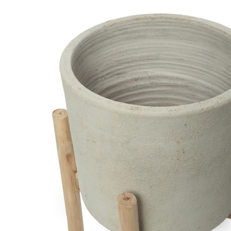 CHALK Plant Holder - Concrete