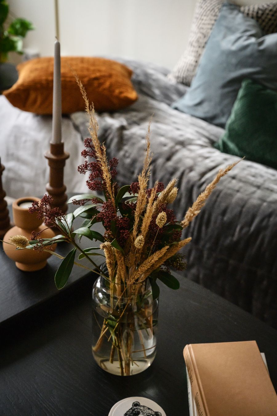 Masuta de cafea rotunda SKYE 89CM