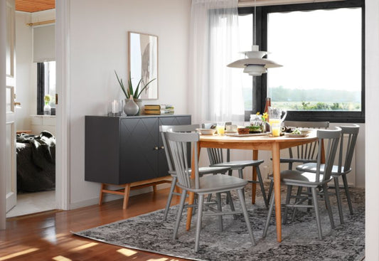 Masa Extensibila Ovala Stejar TYLER 170/210/250CM