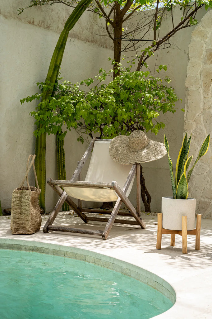 CHALK Plant Holder - Concrete