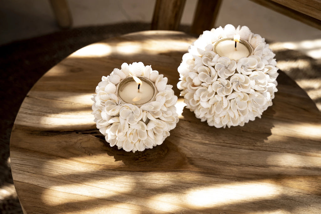 FLOWER Power Candle Holders Set of 3