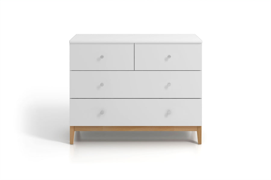 LIVIA 2 + 2 Wooden Chest Drawer