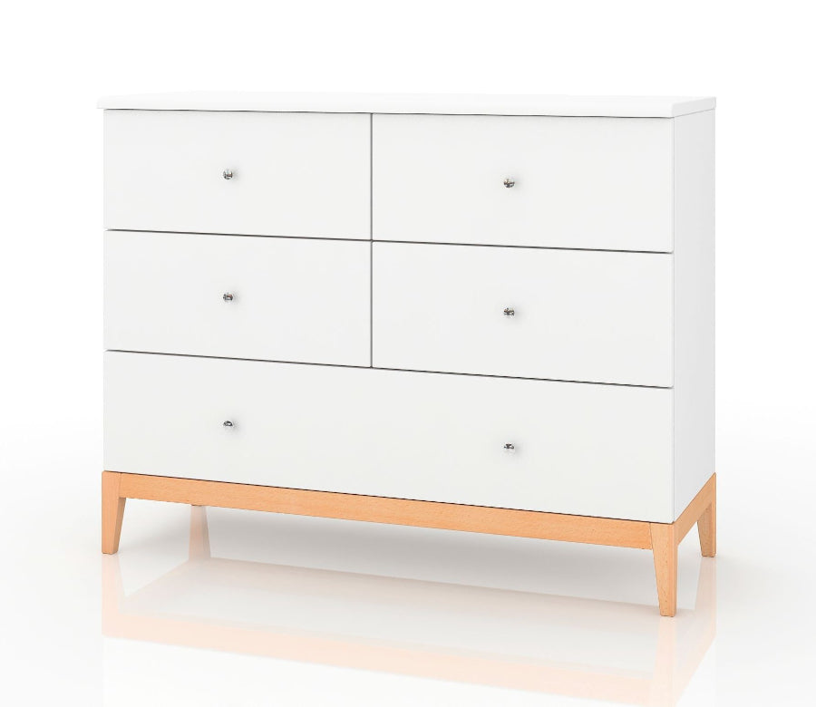 LIVIA 2 + 2 + 1 Wooden Chest Drawer