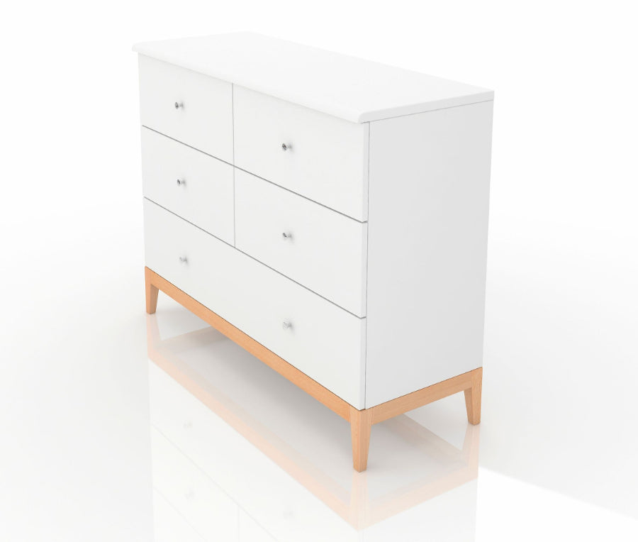 LIVIA 2 + 2 + 1 Wooden Chest Drawer