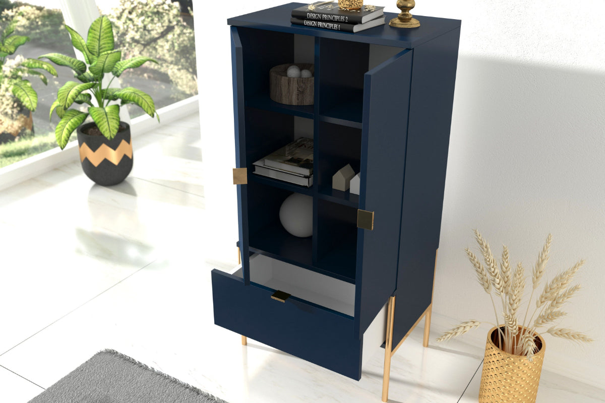 POLKA Navy Highboard