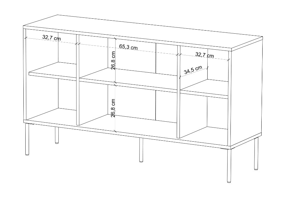 MERLIN Sideboard 138cm