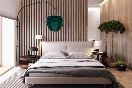 ALUVIA Willow Forest Green Wall Lamp