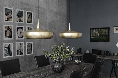 CLAVA DINE Pendant Light, Brushed Brass, VITA Copenhagen- D40Studio