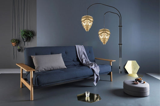 CONIA Willow Brushed Brass Wall Lamp