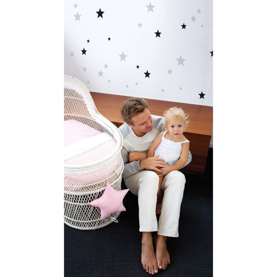 1 2 3… SET! Stars Classic Wall Sticker Set