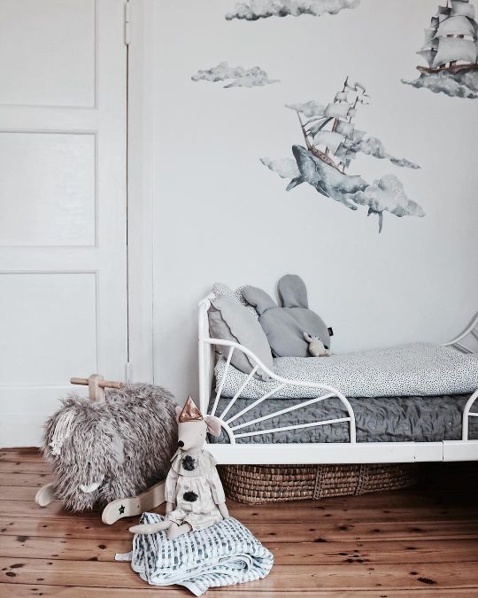 BY THE SEA Wallsticker 132X115CM