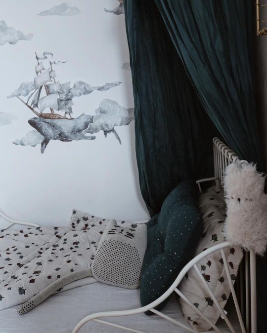 BY THE SEA Wallsticker 132X115CM