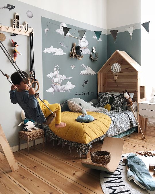 BY THE SEA Wallsticker 132X115CM