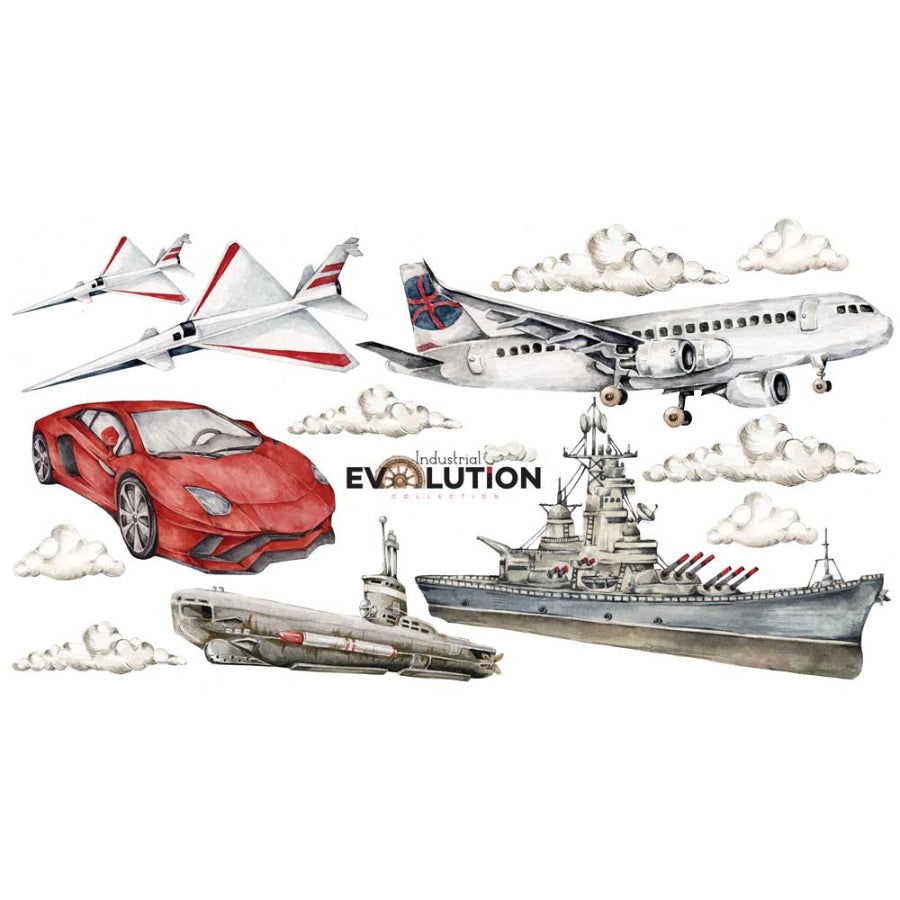 Set MODERN / Evoluție industrială