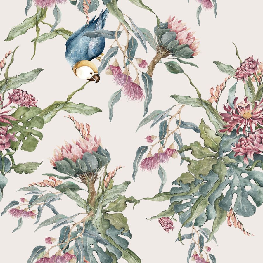 Tapet Papagal TROPICAL 50x280CM