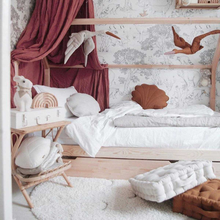 ANIMALS On White Wallpaper