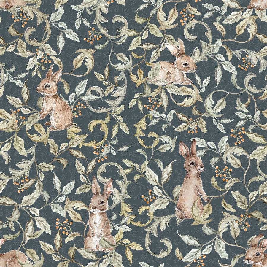 RABBITS Groove Dark Wallpaper