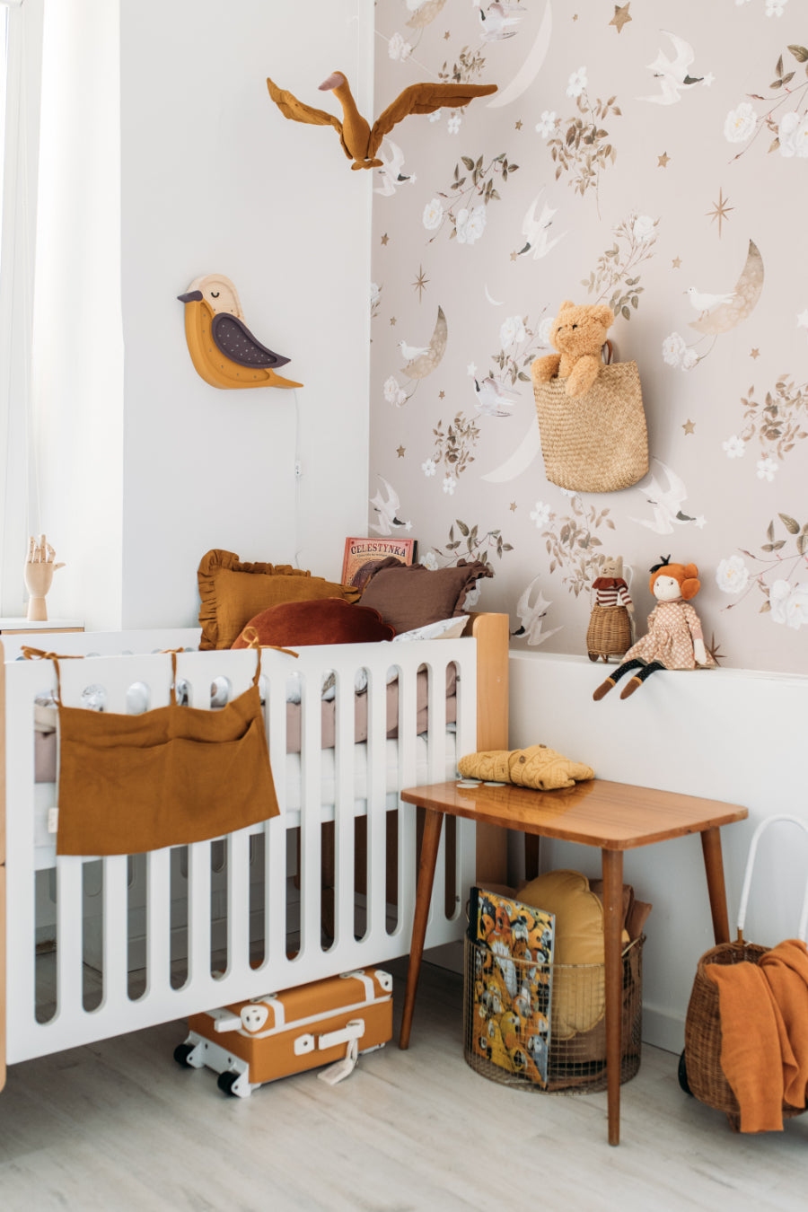 Păsări În Cerul Nopții Imagini de fundal