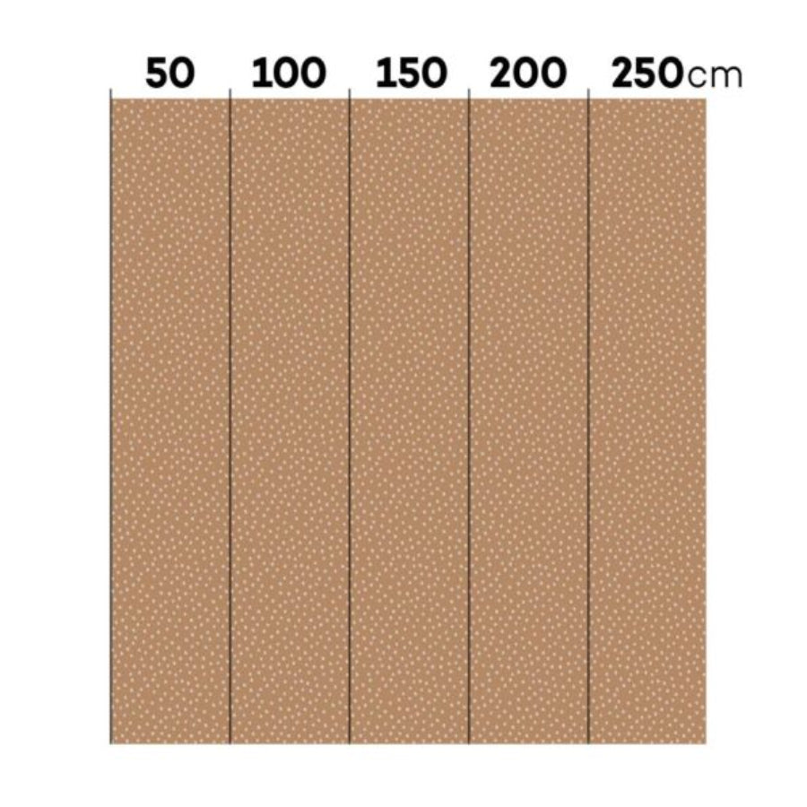 SIMPLE Irregular Dots Cinnamon Wallpaper
