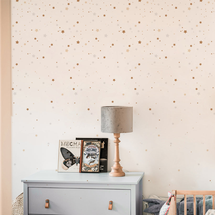 SIMPLE Stars From The White Wallpaper