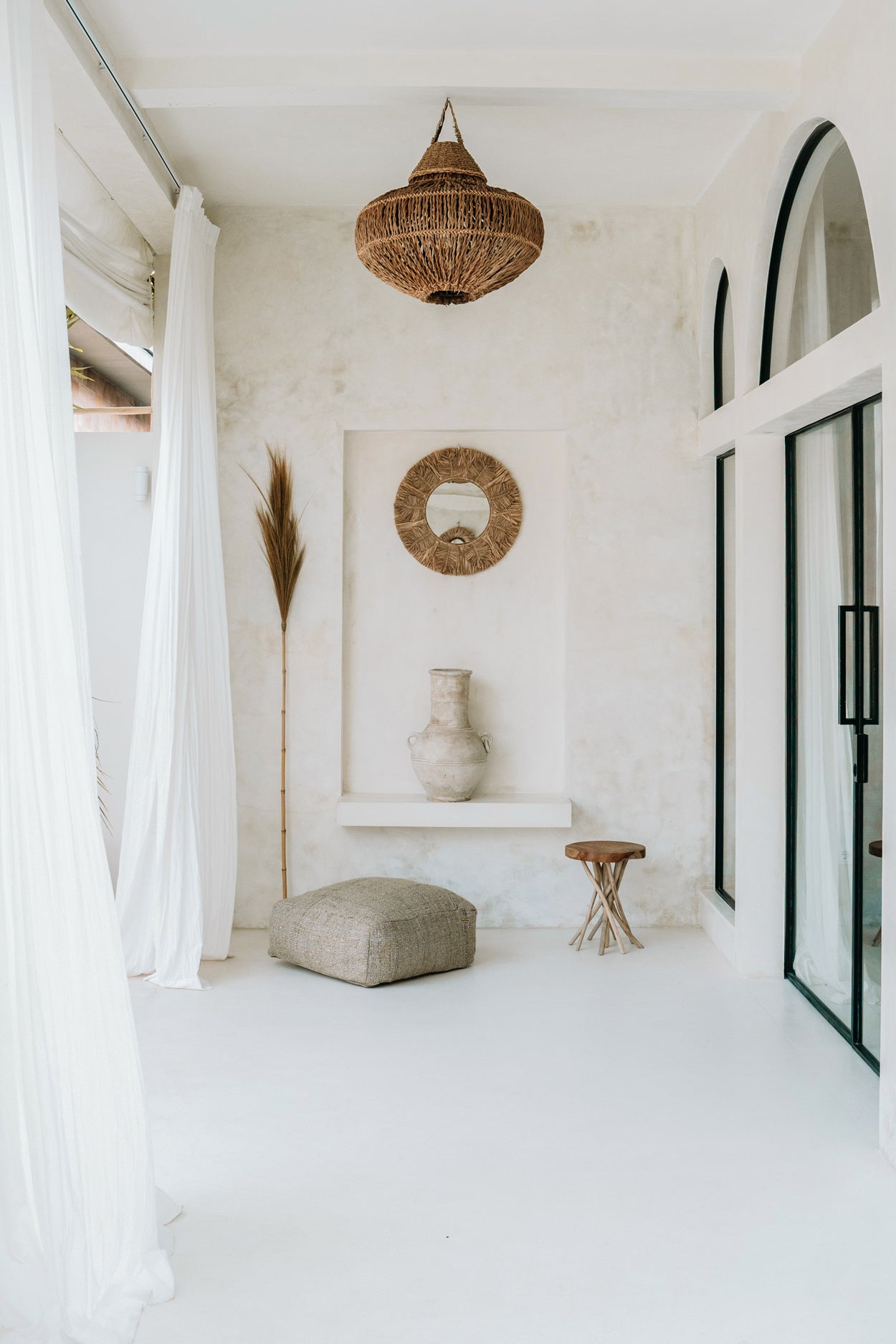 TULUM Tropical Side Table 35CM