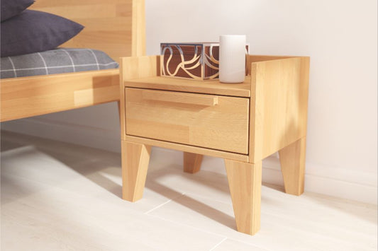 AGAVA Beechwood Bedside Cabinet