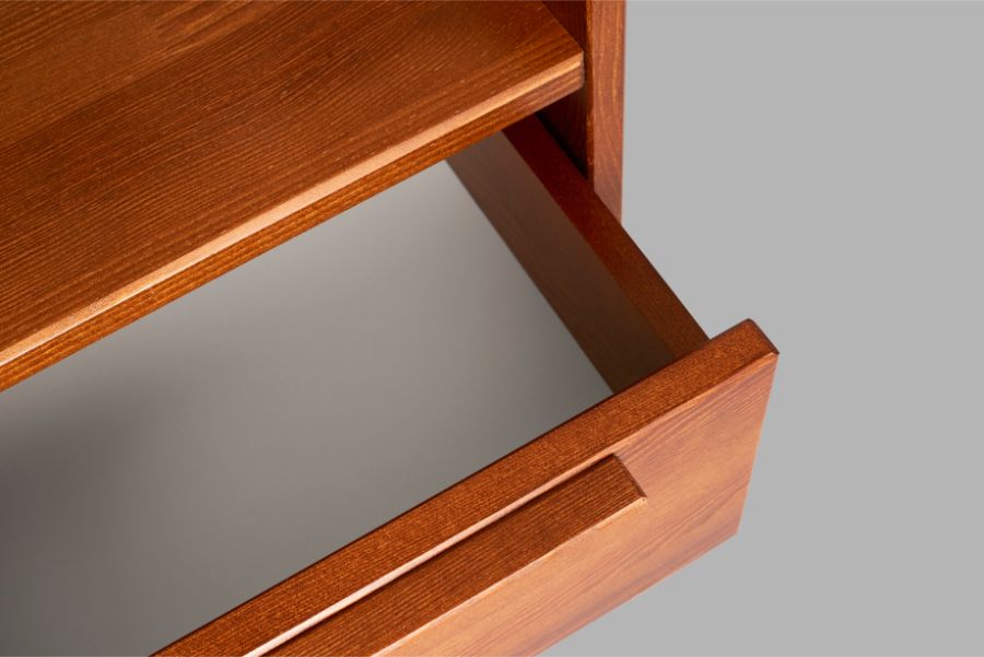 AGAVA Walnut Bedside Cabinet