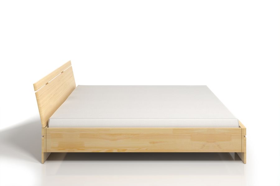 Maxi pat SPARTA din pin cu depozitare