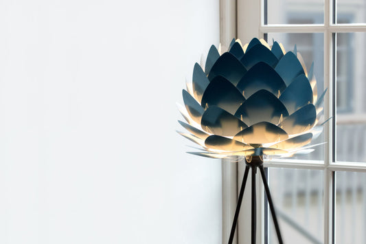 ALUVIA Petrol Blue Floor Lamp