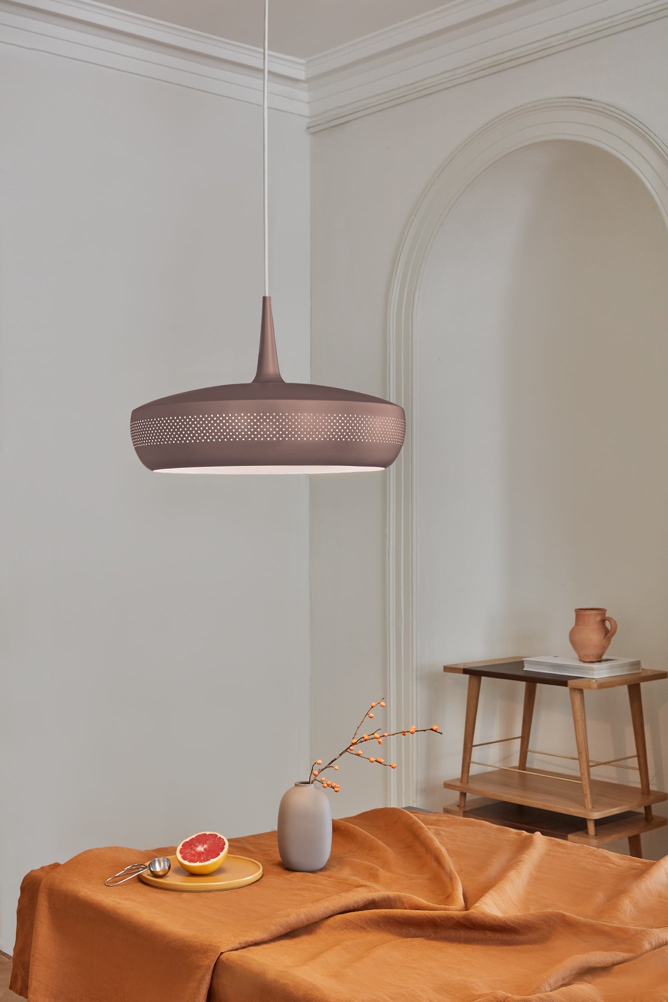 CLAVA DINE Pendant, Umber