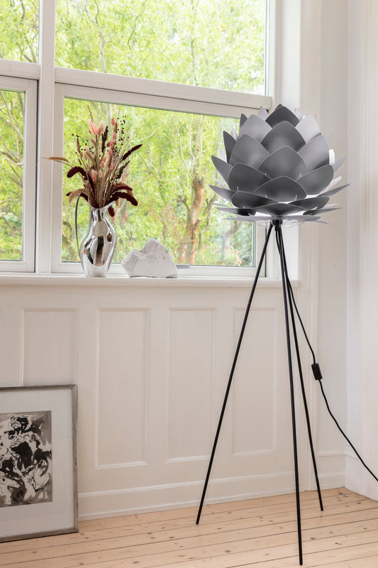 Lampa de podea SILVIA Gri